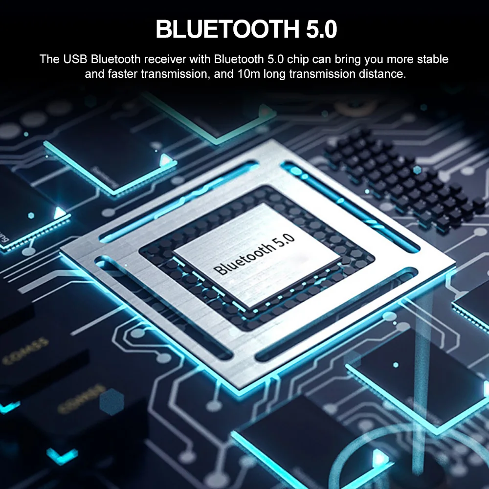 Приемник передатчик Cool USB Bluetooth 5 0 стерео RCA 3 мм AUX для ТВ ПК наушников домашняя