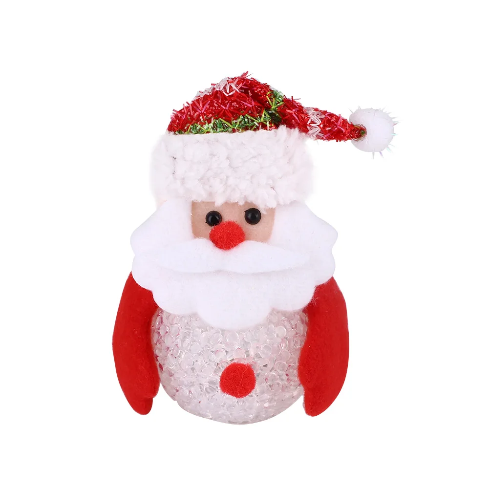 

Night Light LED Night Light White+Red Santa Claus Lighting Decorations Tree Decorations Christmas Christmas Luminous Ornaments