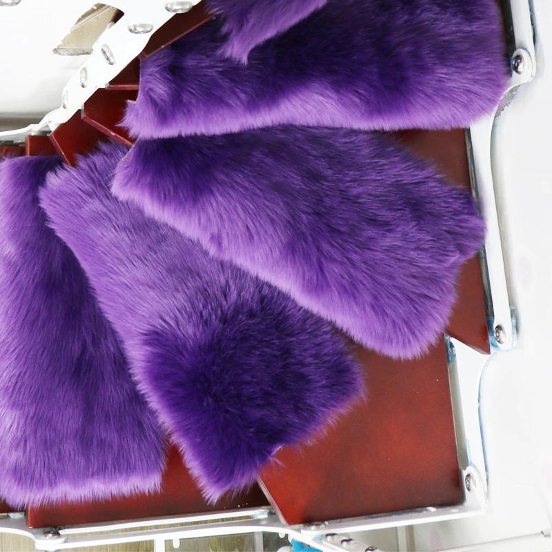 purple 13 шт. ковер из искусственной шерсти, лестничные коврики для ступеней, прямоугольные Нескользящие коврики, лестничные коврики, шаговый ковер - Цвет: purple