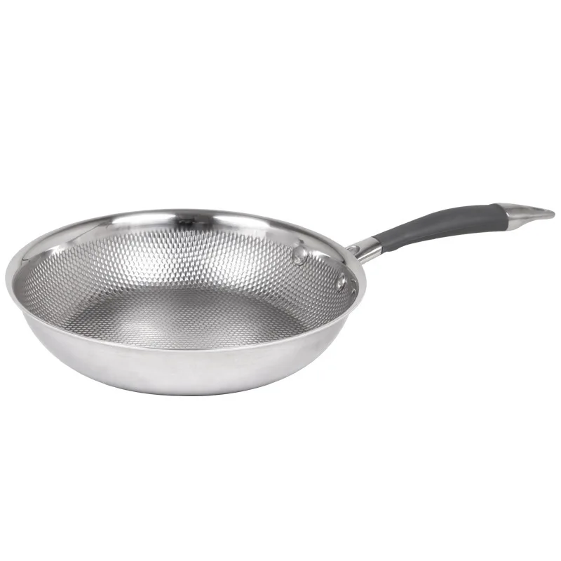 Кухонная кастрюля 20 см многослойная плетеная плитка 8-дюймовая прямая поварская