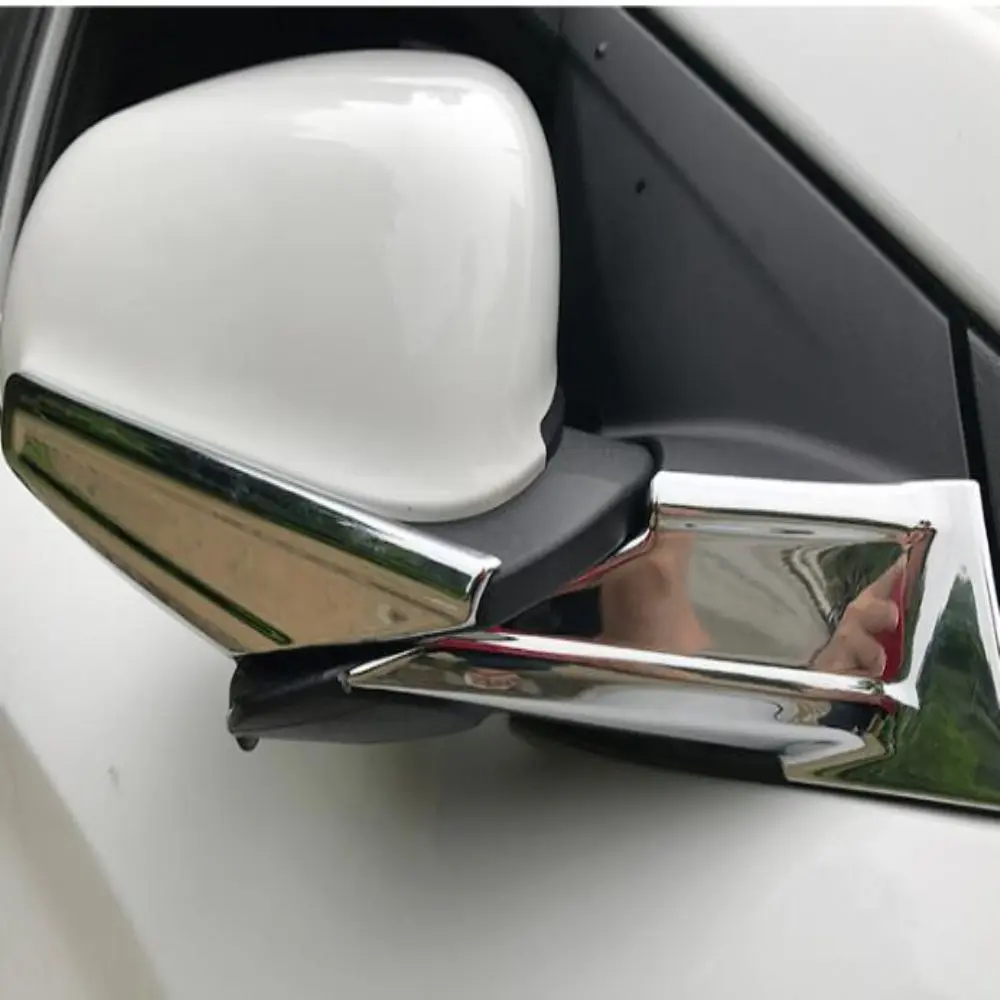 

For Hyundai Kona Encino Kauai 2018 2019 2020 ABS Chrome Car Rearview Mirror Mouldings Strips Cover Trim Car Styling Accessories