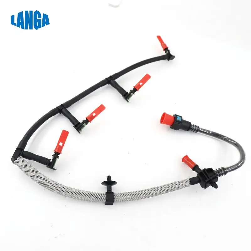 BK2Q9K022AF 9801197080 Fits for CITROEN PEUGEOT Boxer 2.2 HDi Fuel return Line Hose Pipe Diesel Injector fuel overflow | Автомобили и