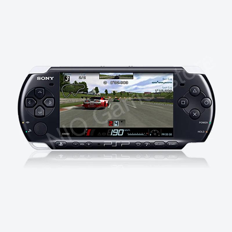 PSP Original reformado для 3000 PSP-3000 игра consola 16 GB 32GB 64GB 128GB de tarjeta memoria Black jue | Электроника