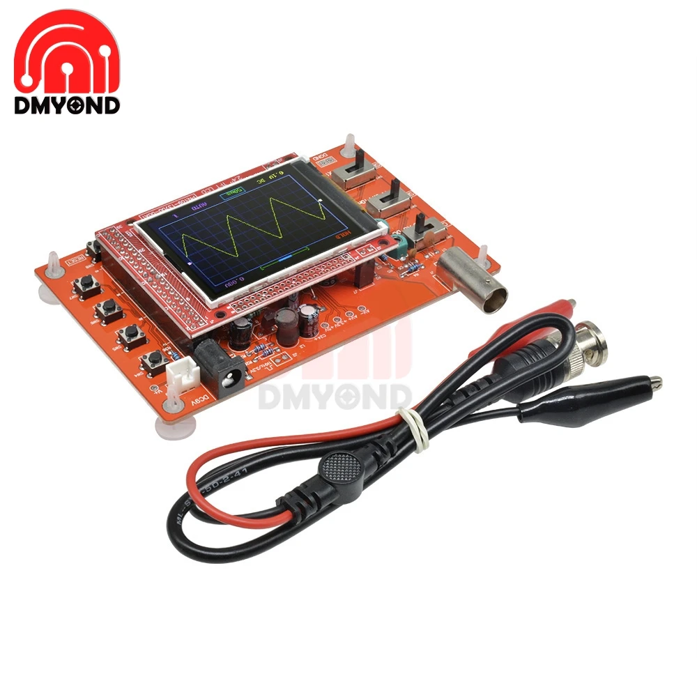 DSO138 2 4 &quotцифровой осциллограф TFT 1Msps + зонд аналоговая полоса пропускания
