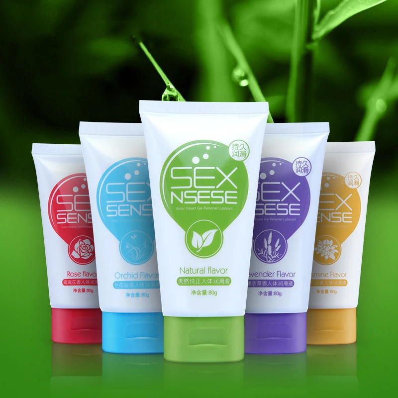 Лубрикант на водной основе с ароматом розы/лаванды/жасмина/цветка Orcchid 80 г |