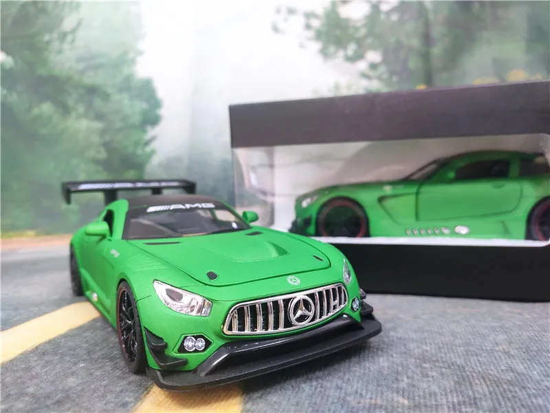 Mercedes Benz AMG GT 1:24 литая модель автомобиля из сплава коллекция игрушек версия со