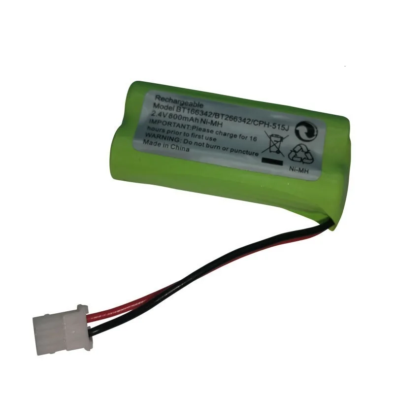 1Piece 2.4v 800mAh Rechargeable Battery Pack For BT-166342/162342/ 515J /DM221 ni-mh | Игрушки и хобби