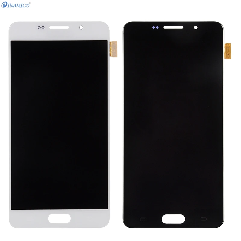 Dinamico продвижение A710 ЖК-дисплей для samsung Galaxy A7 ЖК-дисплей с кодирующий преобразователь сенсорного экрана в сборе A710M A710F дисплей
