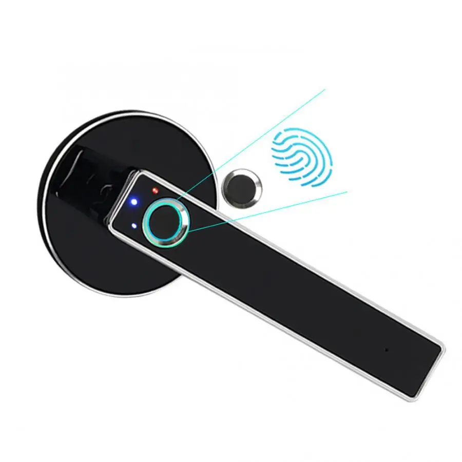 Бесключевой умный дверной замок отпечаток пальца полупроводниковый
