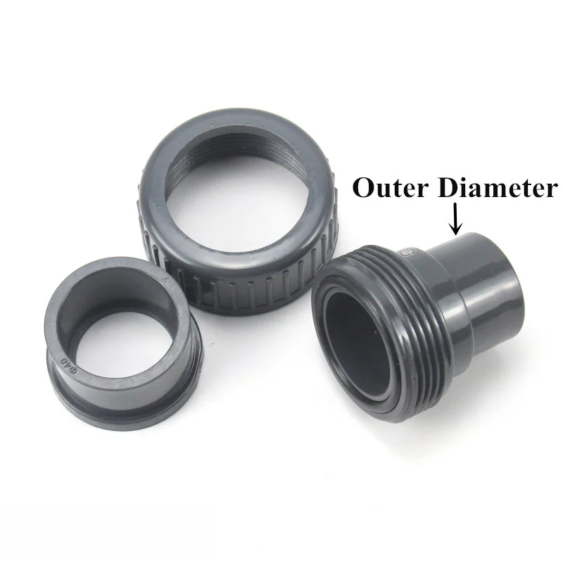 UPVC Соединительный соединитель трубы для садового орошения резервуар воды