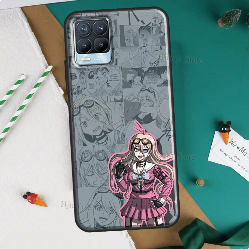 danganronpa character for realme gt neo 2 master 8 pro c3 c21 8i 9i phone case for oneplus 9 pro 10 8t 9r nord2 free global shipping