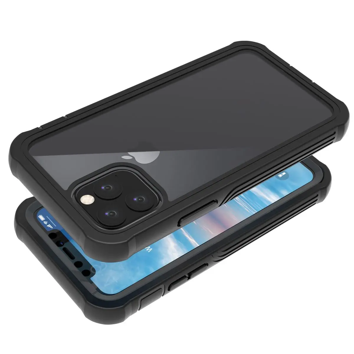 Водонепроницаемый чехол для iPhone 11 11 Pro Max, прозрачный чехол с защитой на 360 градусов, спортивный противоударный чехол для iPhone 11 XI чехол