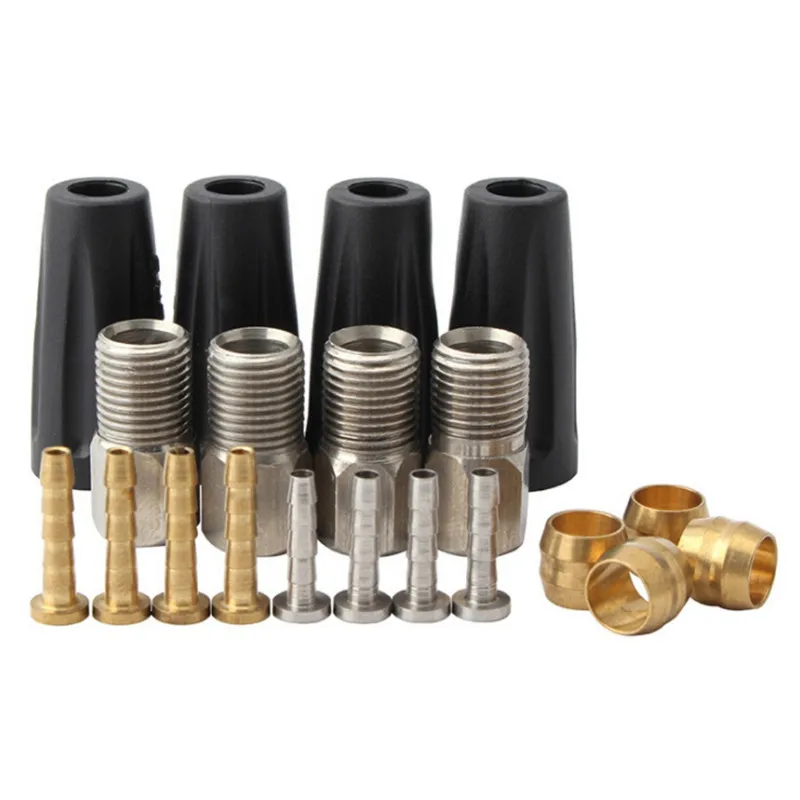 MTB Bike Hose Hydraulic Disc Brake Olive Connect Insert Oil Needle Olive Head Suit Tubing Pipe Oil Hose Brake Accessories