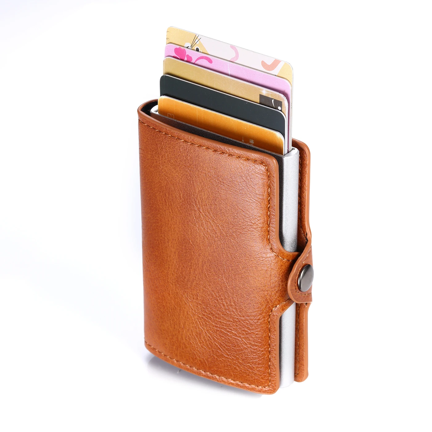 Bycobecy бизнес кредитный держатель для карт 2020 унисекс металлический блокирующий