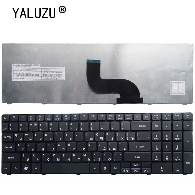 Русская клавиатура для ноутбука Acer aspire E1 571 571G 521 531 531G TM8571 MP 09G33SU 698 PK130DQ2A04|keyboard for