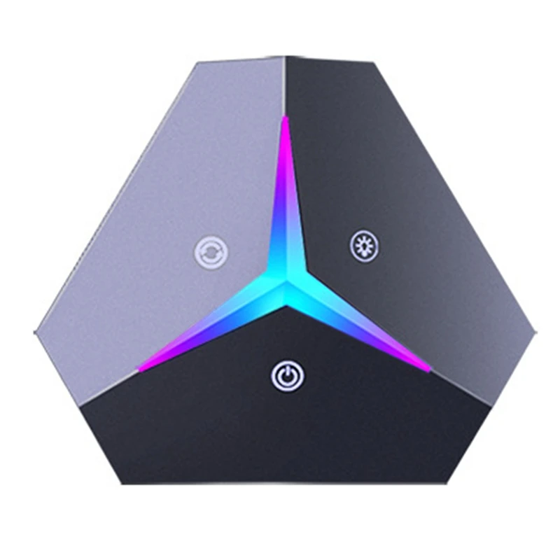 Переключатель для компьютера кнопка питания RGB + перезапуска с подсветкой