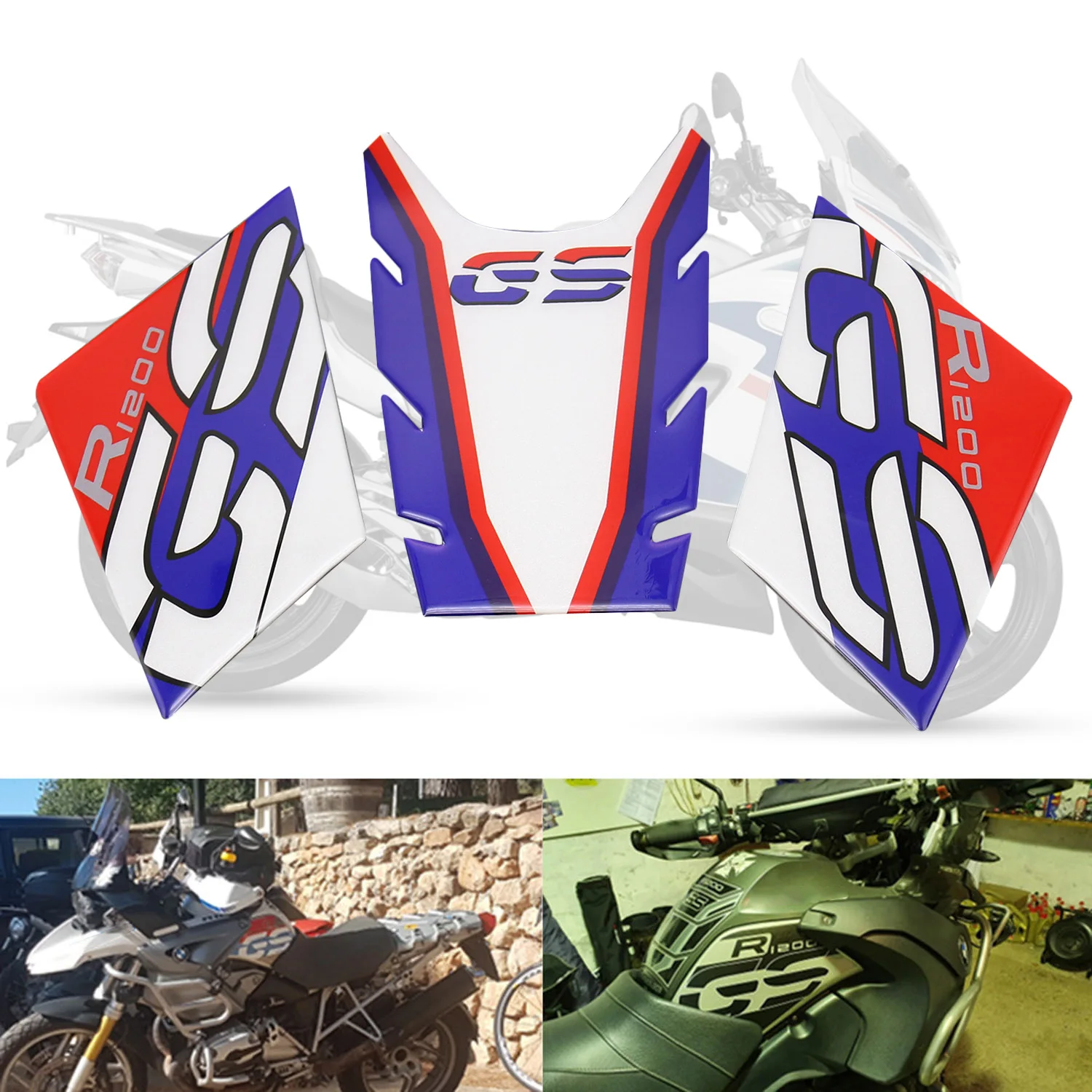 Наклейки на бак для BMW R1200GS 2005 2012|Рубашки и топы| |