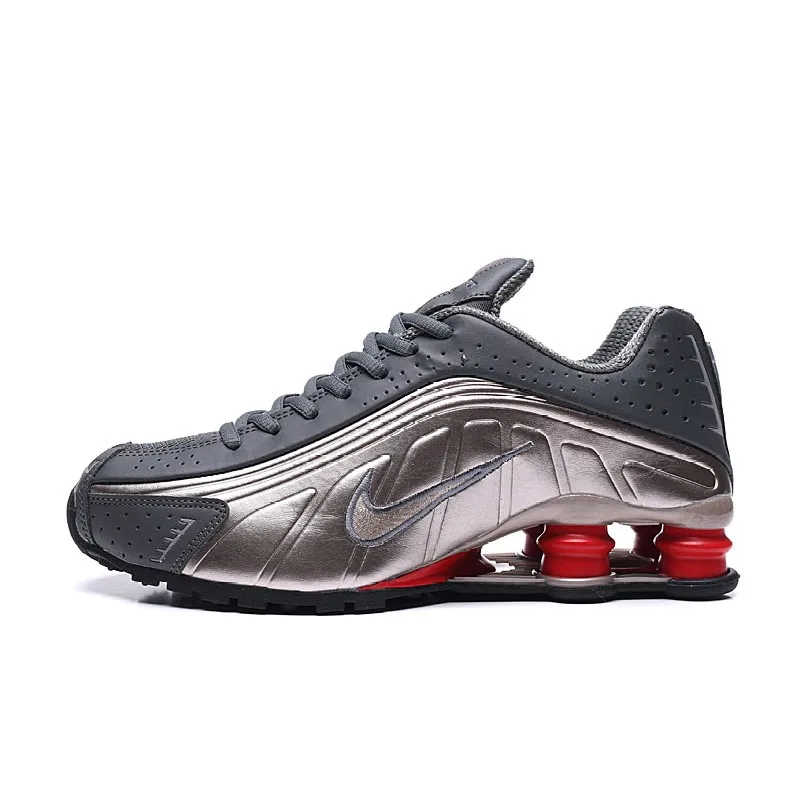 

Hot Original SHOX R4 Sport Shoes For Men Air Column R4-24 Sneakers Size 36-46 Colorful Waterproof Marathon Running Shose