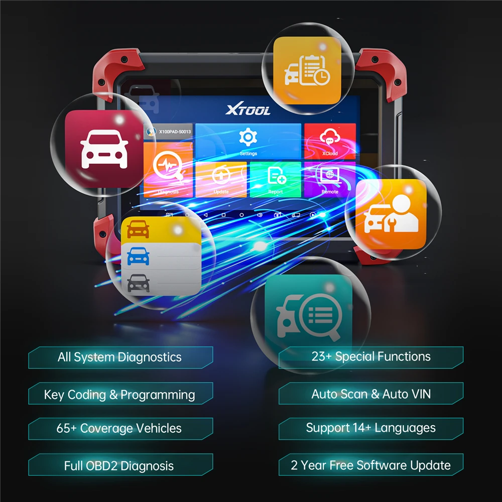 Инструмент для программирования автомобильных ключей XTOOL X100 PAD Plus инструмент