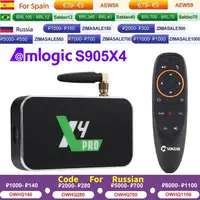 ТВ-приставка Ugoos Amlogic S905X4, Android 11,0, 4K, 2,4 ГГц/Android 1000