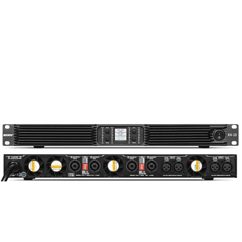 

pro audio High power 3000W K30 PA System 1U 2 Channels Sound Digital Power Amplifier