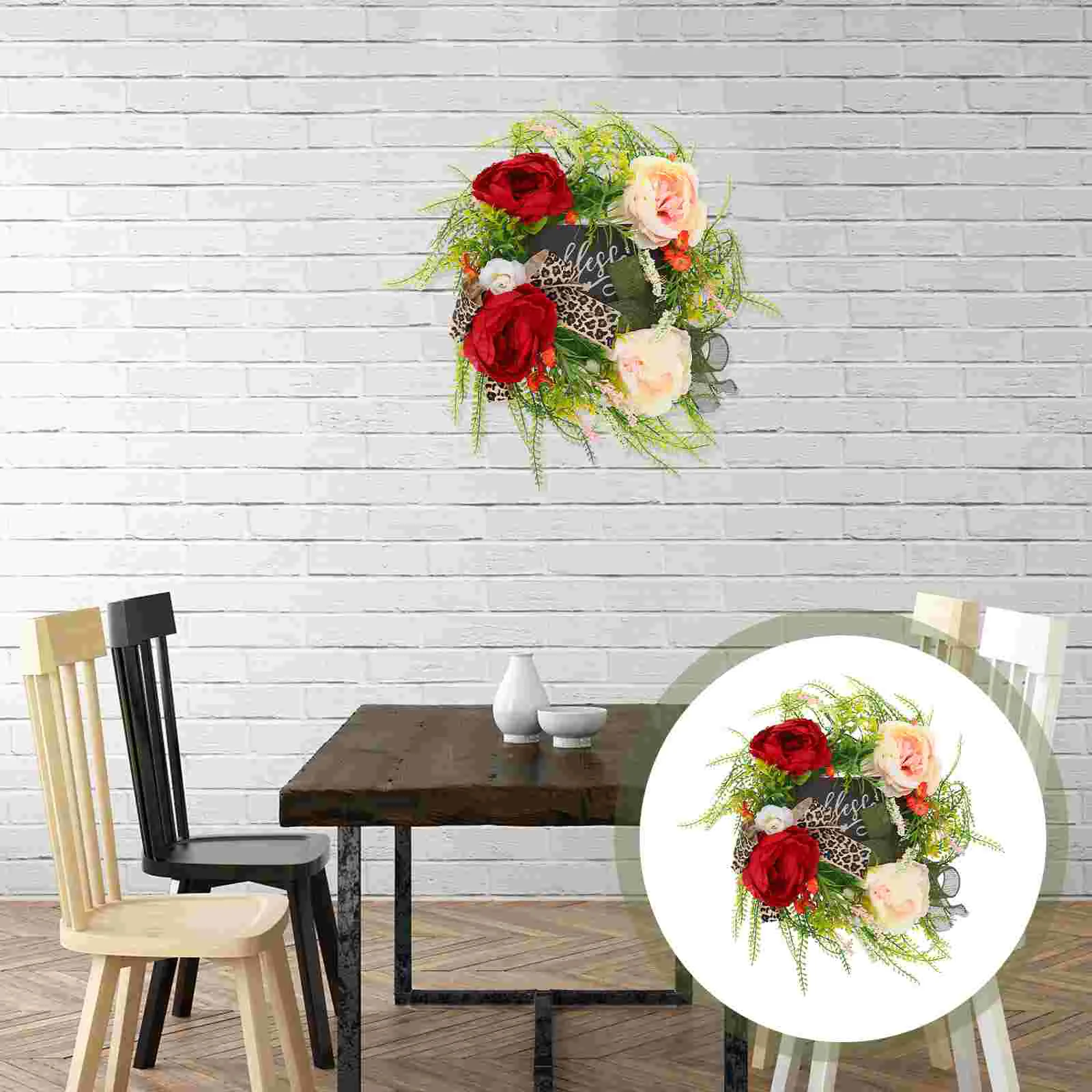 

1 шт., Декоративная гирлянда из растений на День Благодарения