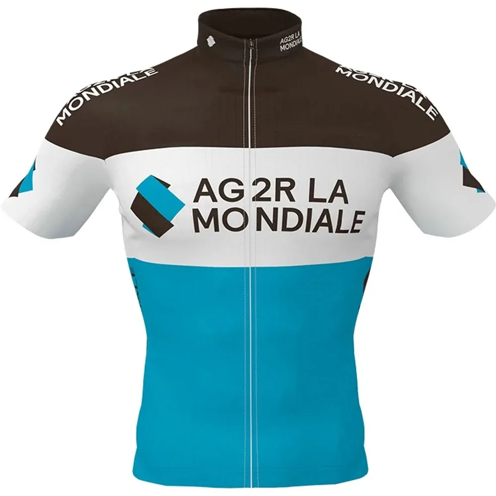 

Set Ag2r Cycling Jersey 2021 Bicycle Clothing Sport Wear Short Sleeve MTB BIKE Road Maillot Culotte