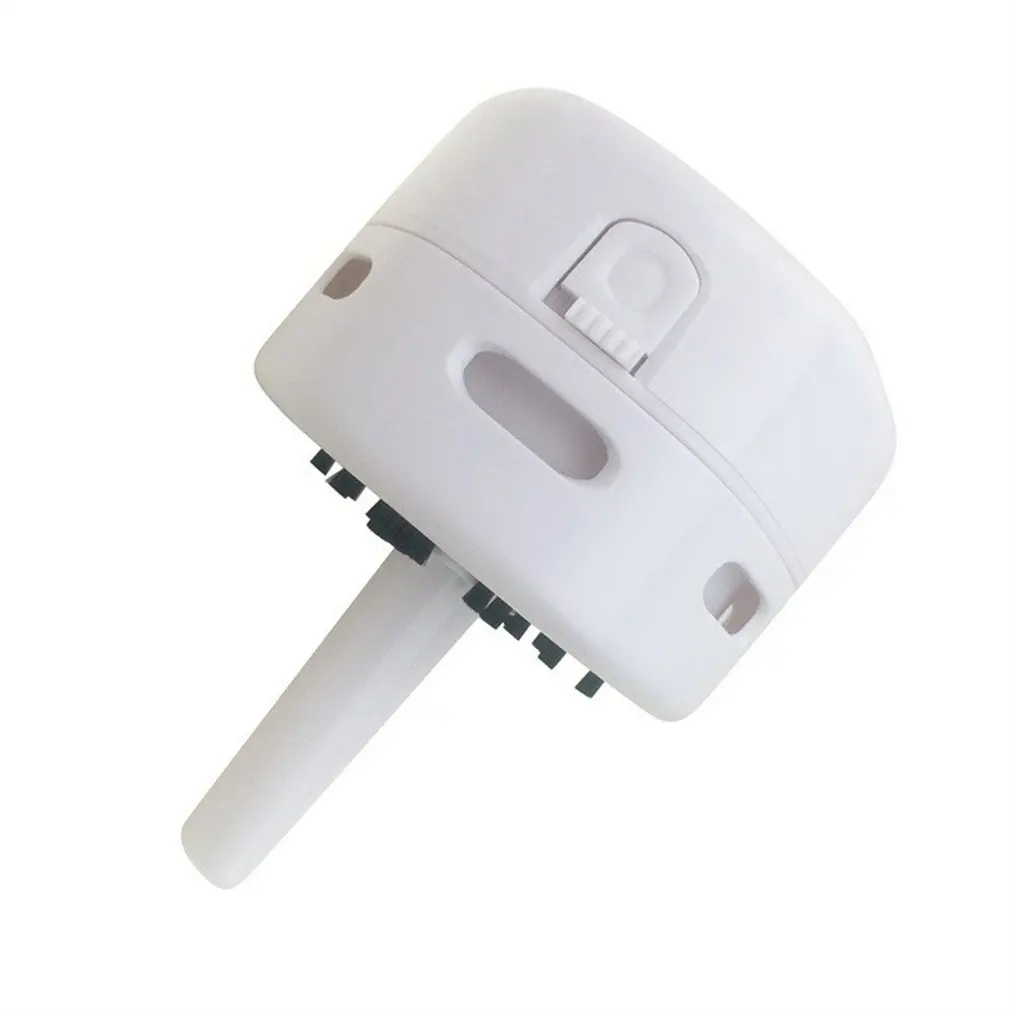 

Desktop Vacuum Cleaner Sturdy Portable Rubber Dust Cleaner For Students ABS Round Car Vacuum Cleaner