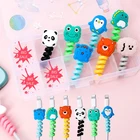 Новый защитный чехол для кабеля, симпатичный защитный чехол для зарядного устройства USB, для мобильного телефона, для управления кабелями