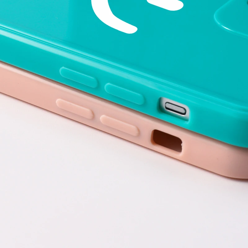 

For iPhone 11 Phone Case For iPhone 11 12 Pro 7 8 Plus X XR XS Max SE 2020 Cases Glossy Soft Back Cover Camera Lens Protection