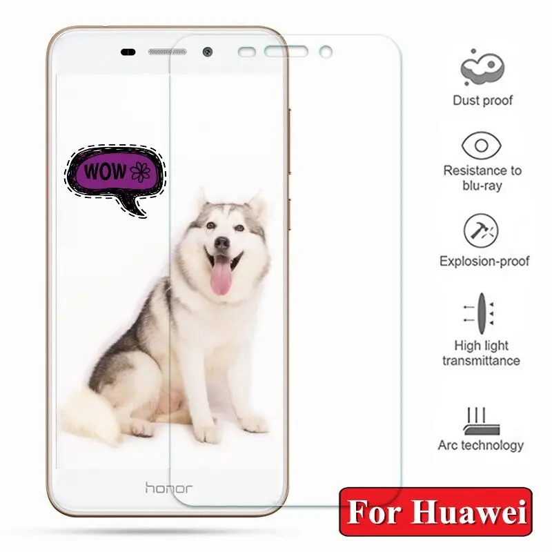Закаленное стекло для Huawei honor 7A 6C Pro 6X 6A 7X 7C Защита экрана Honor V9 view 10 8 9 lite 8X защитная