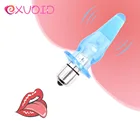 Гладкий Анальный вибратор EXVOID, фаллоимитатор, анальная пробка из силикона для массажа простаты, анальные шарики, Вибратор Интимные Игрушки для женщин, товары для взрослых