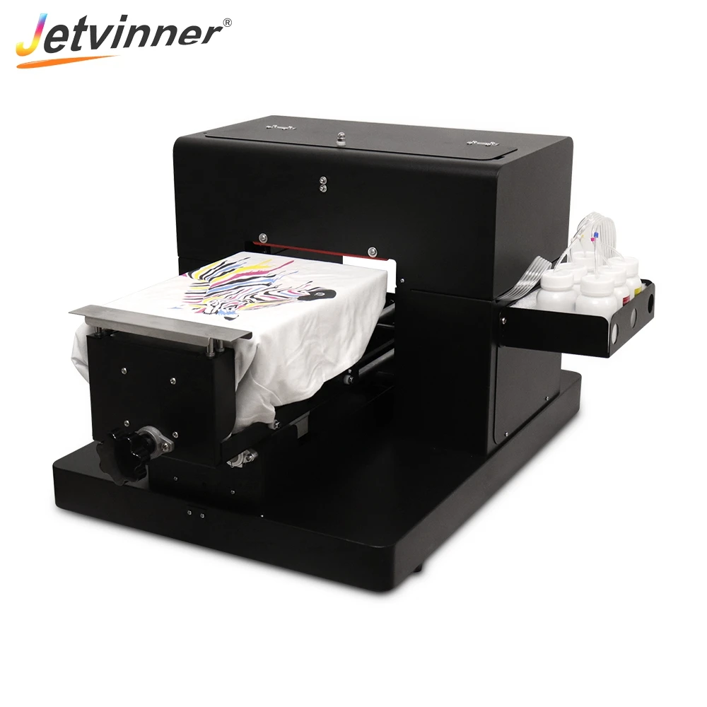 Планшетный принтер Jetvinner размера A4 для EPSON L800 R330 футболок хлопковой одежды
