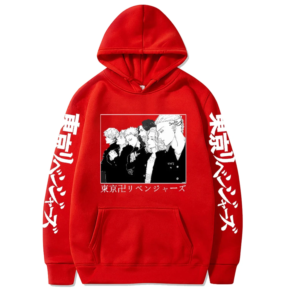 Толстовка мужская с длинным рукавом повседневный свитшот аниме Токио принтом