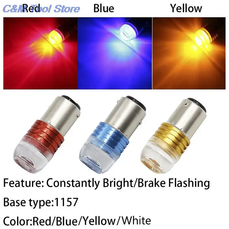 

2 шт. тормозной мерцающий Светильник лампы DC12 красный белый авто задние стоп светильник Авто 1157 led BAY15D P21/5 Вт t20 7443 проблесковая вспышка свети...