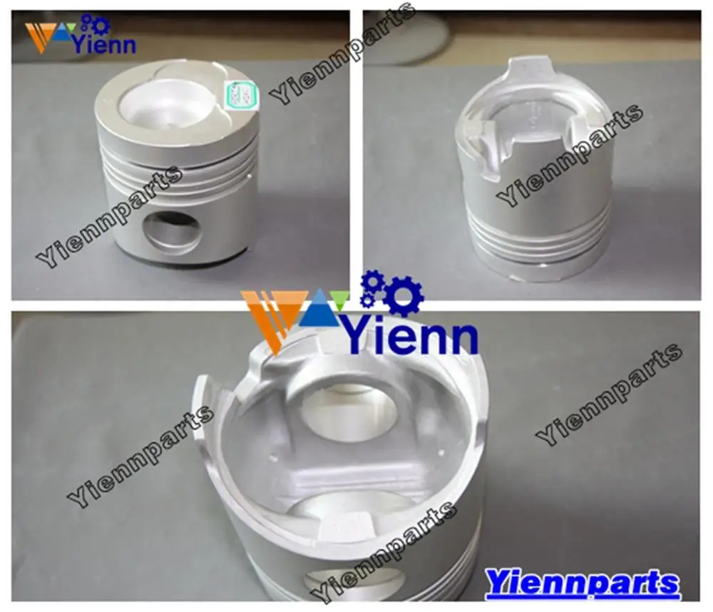 Для HINO H06C H06CT HO6C TA Piston Kit с контактными зажимами 16100 2371 для HITACHI EX220 1/2/3 экскаватор