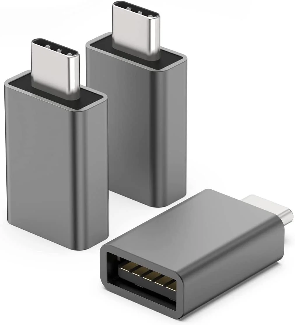 

Адаптер USB C-USB 3 [в 3 упаковках] Переходник USB C «папа»-USB «Мама» (пригоден рядом), совместим с MacBook Pro/iMac/iPad Mini