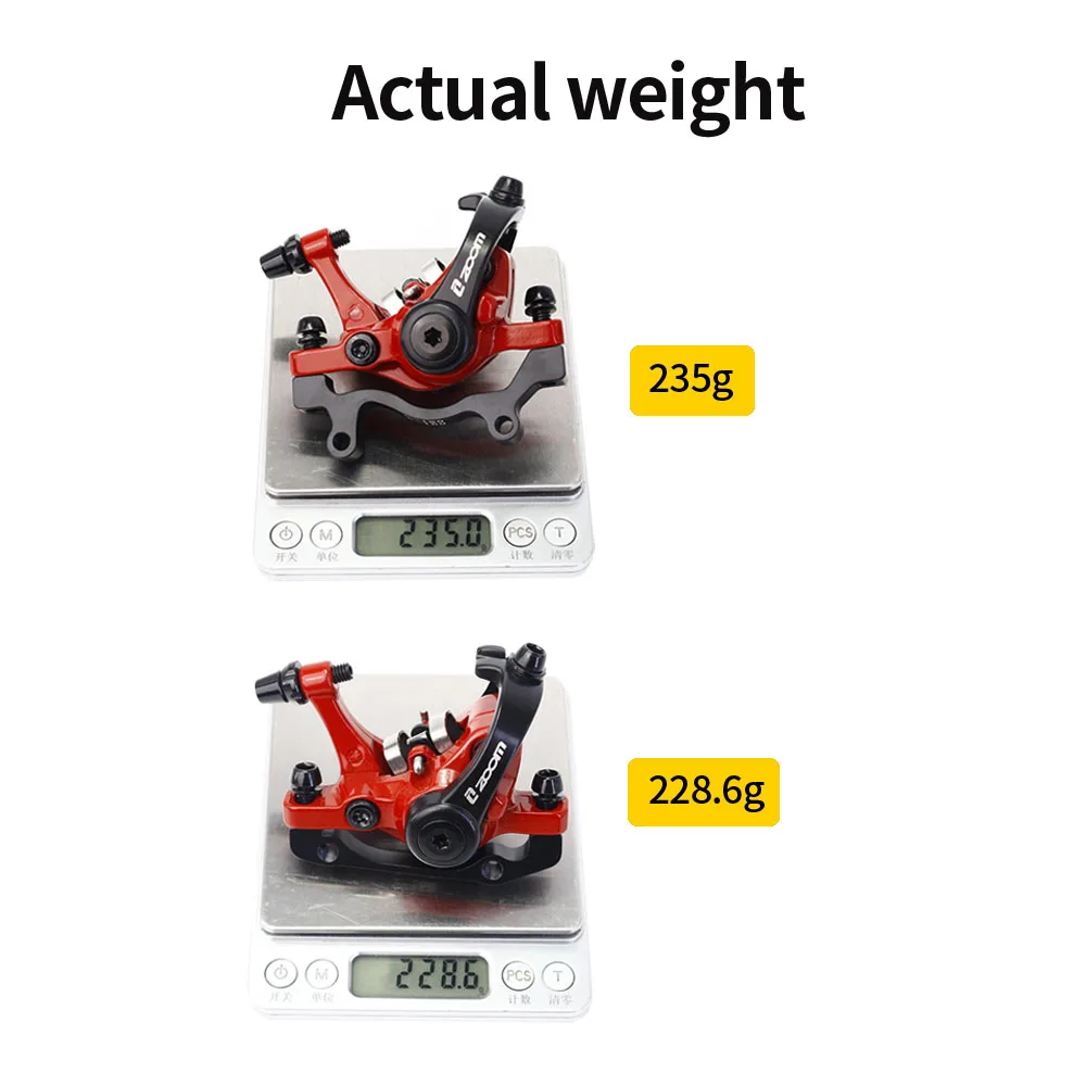 Дисковый тормоз ZOOM для MTB велосипеда DB680 механический суппорт горного шоссейного