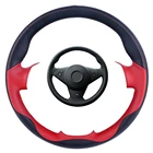 Подгонянная ручная сшитая оплетка из искусственной кожи для BMW E60 E63 E64 M5 2005 2007 2008 M6 2007