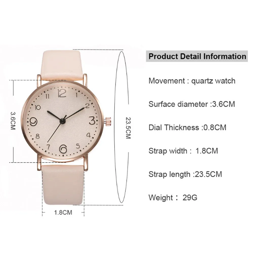 

Fashion Simple Quartz Watch Female Casual Student Ladies Wrist Watch Designer Watches For Women Luxury Reloj Mujer