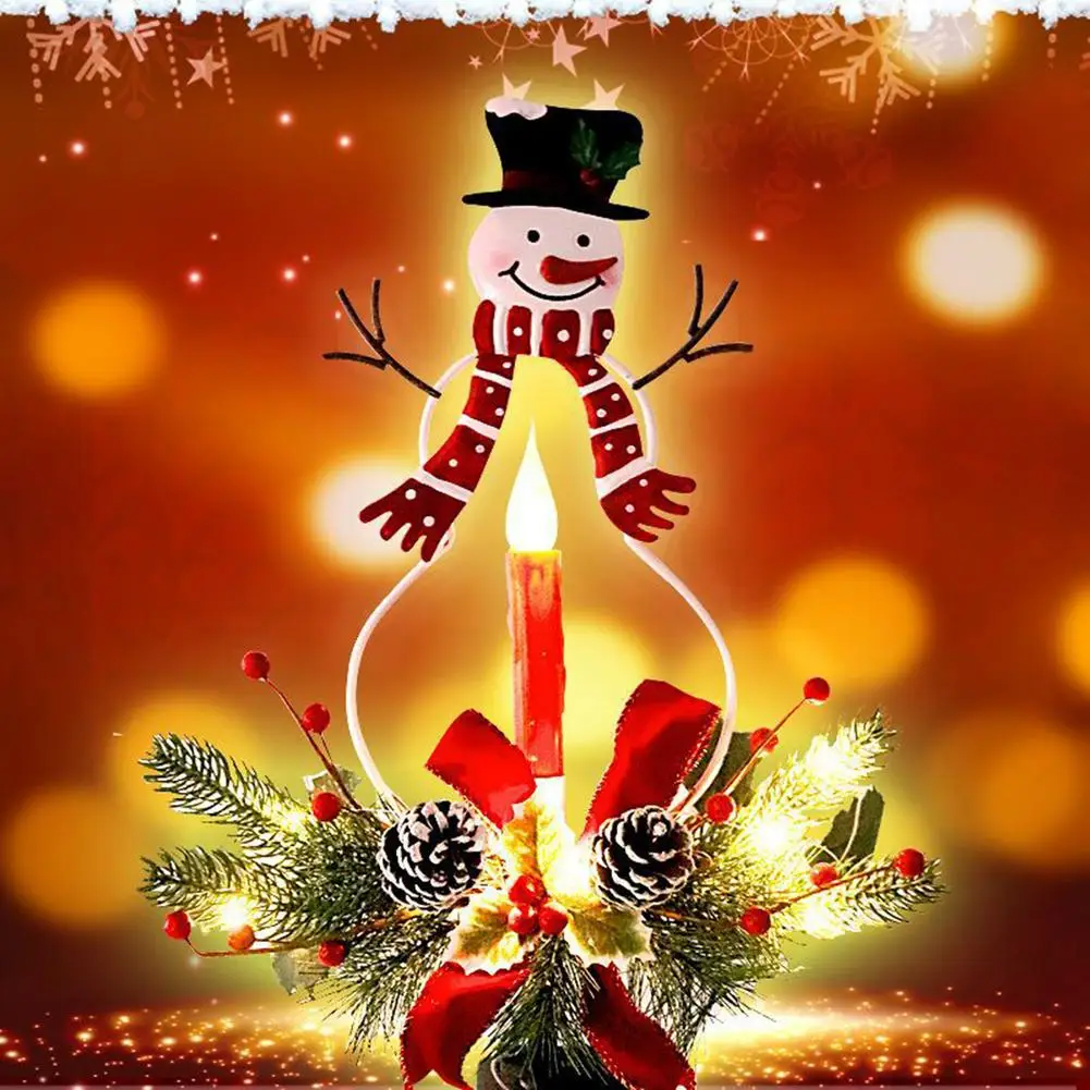 

Рождественские уличные фонари на колышке на солнечной батарее, снеговик, украшения для двора, металлические украшения для елки, сада, колыш...