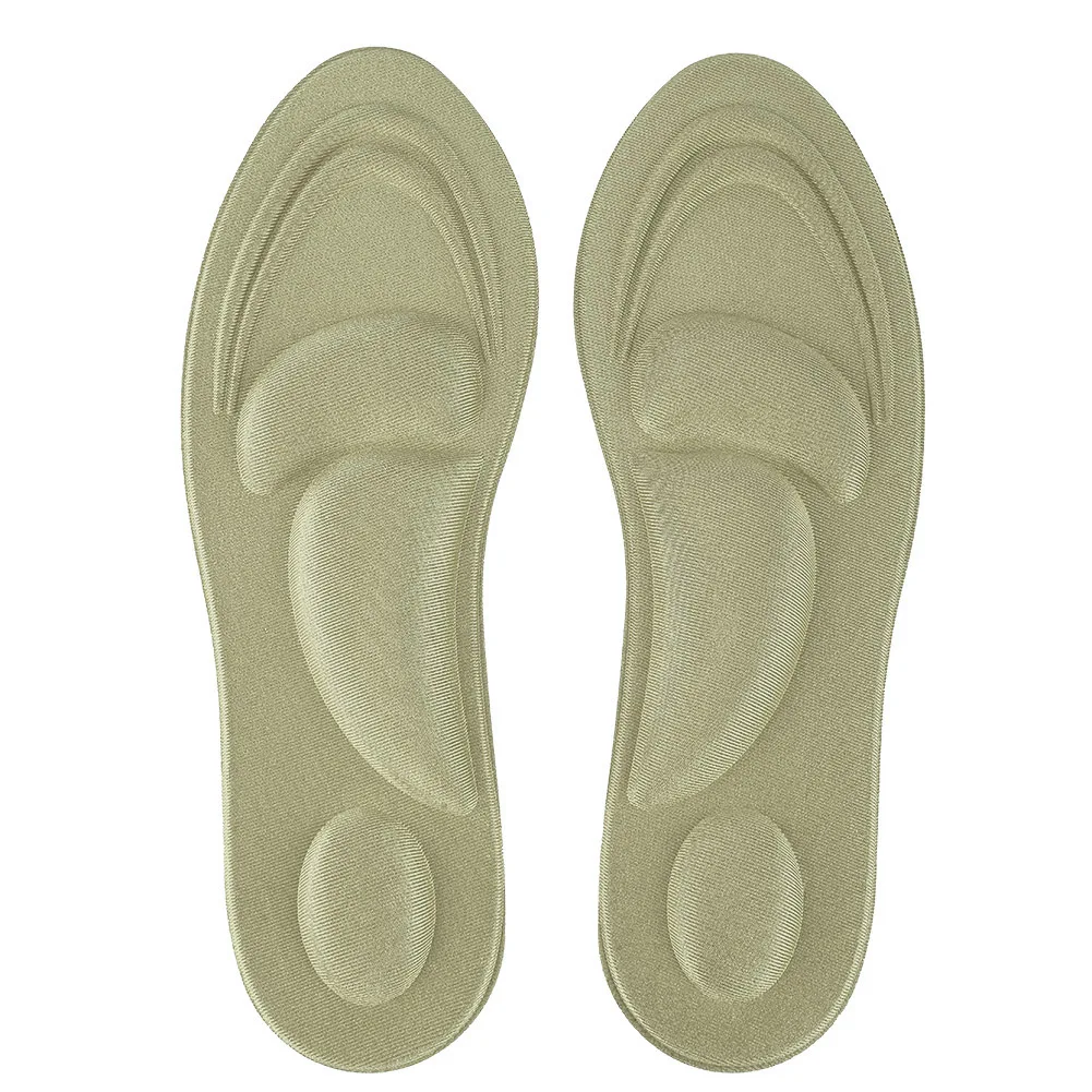 

Orthotic Insoles Flat Feet Arch Support Memory Foam Insole Shoe Pad Comfort Gold for Men