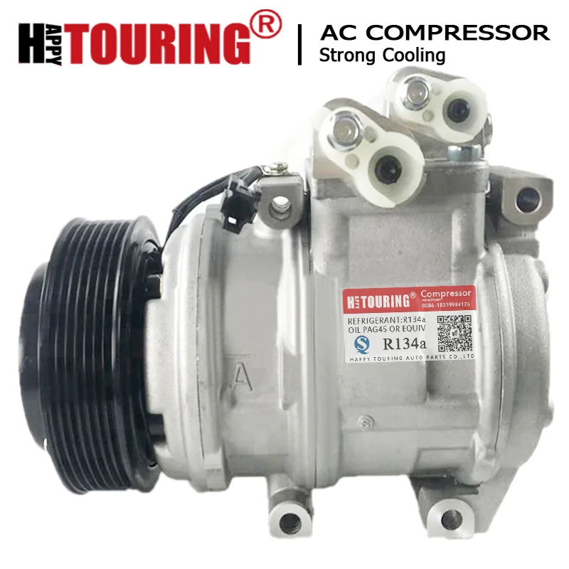 Компрессор переменного тока 10PA17C для Kia Sorento 2 5 CRDI 2002-2009 1625023500 97701-3E000 97701-3E050 97701-3E100