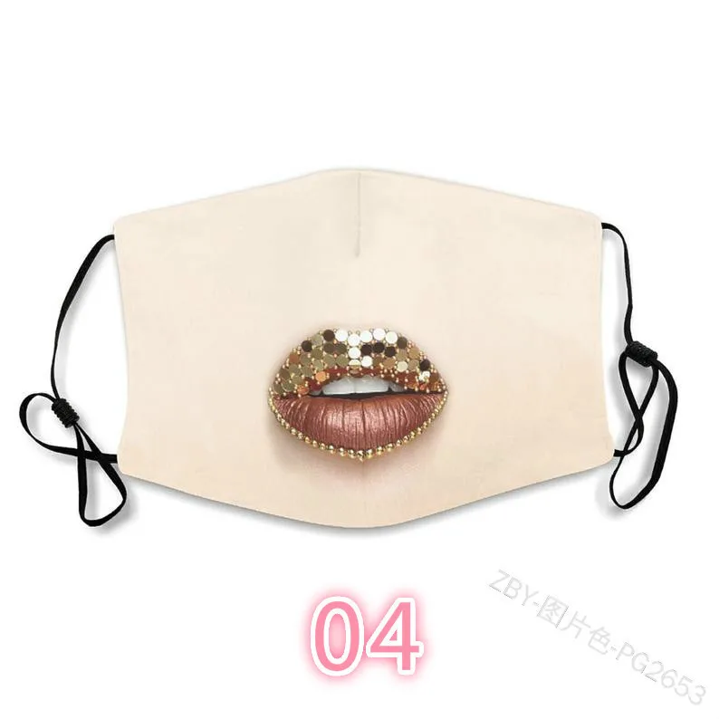 

Jewelry mask Mouth Covering Outdoor Washable Mascarilla Motorcycle Riding Face Cover Bandana Caps Halloween Cosplay Mask