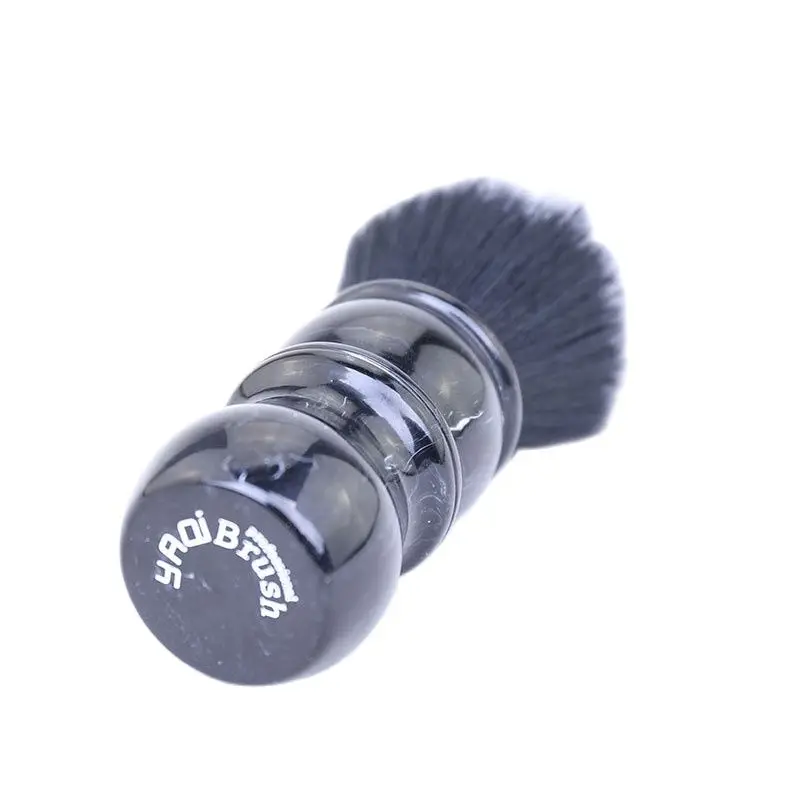 Смокинг Yaqi с черно белыми кончиками кисточка для бритья из синтетических волос