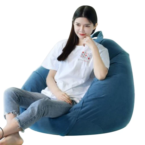 1 шт большой мешок фасоли диван покрытия без наполнителя ткань для стула крышку