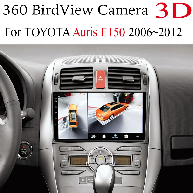 For TOYOTA Auris E150 2006~2012 Car Multimedia GPS Audio Radio Navigation NAVI Player Built-in CarPlay 360 BirdView