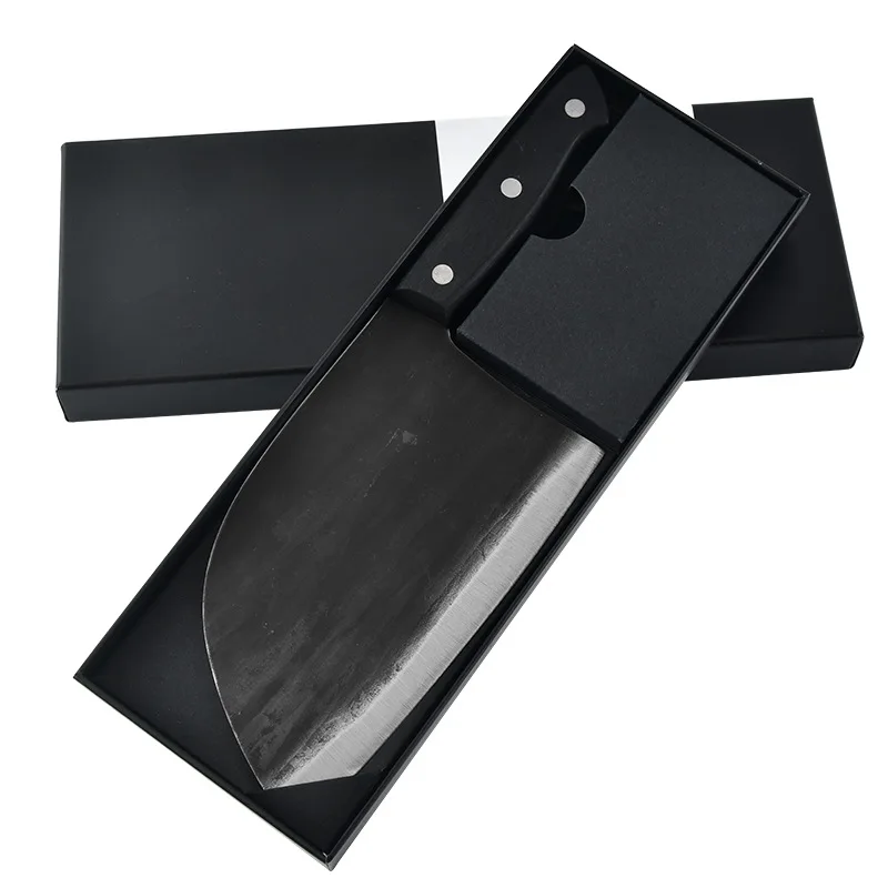 

Butcher Knife Kitchen Knife Kitchen Retro Forged Butcher's Knife Cleaver For Meat Cutting Old-fashioned Household Kitchen Knife