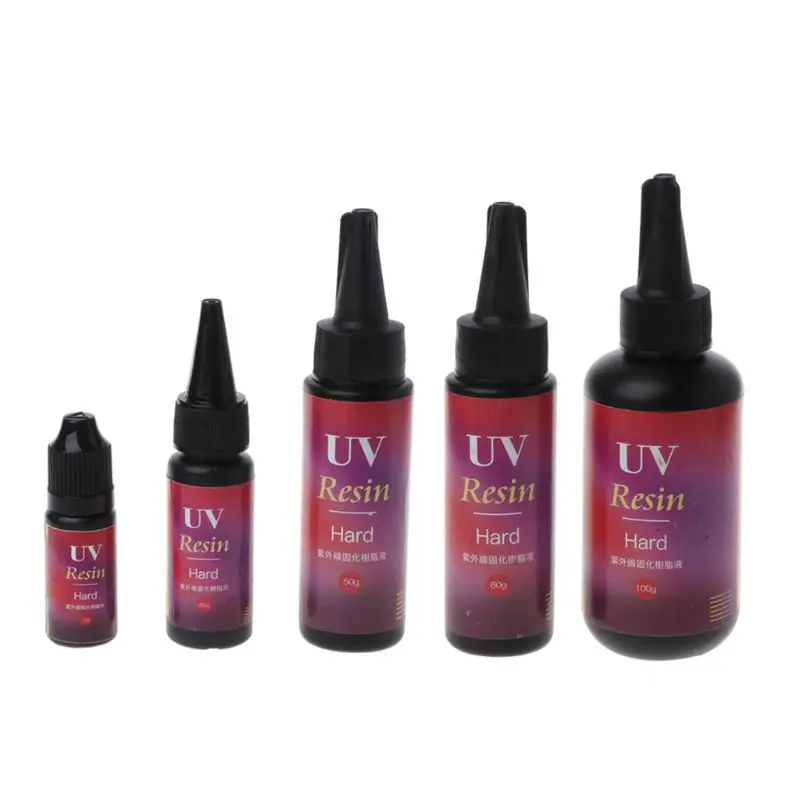 

Fast Curing UV Resin Clear Solar Cure Sunlight Activated Resin Jewelry Making 62KE