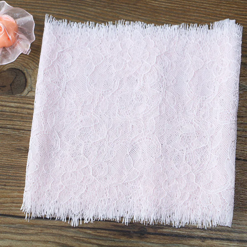 18 см широкая светильник-розовая кружевная ткань сделай сам для одежды